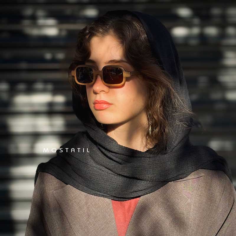 عینک چوبی دست ساز